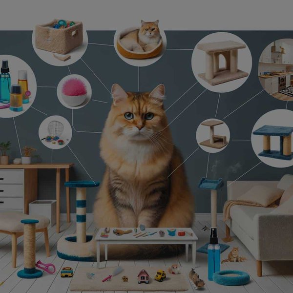 Comment gérer efficacement le comportement destructeur d'un chat en absence de ses propriétaires ?